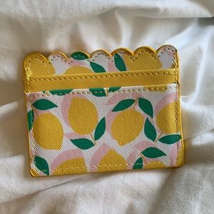 Cute lemon card holder